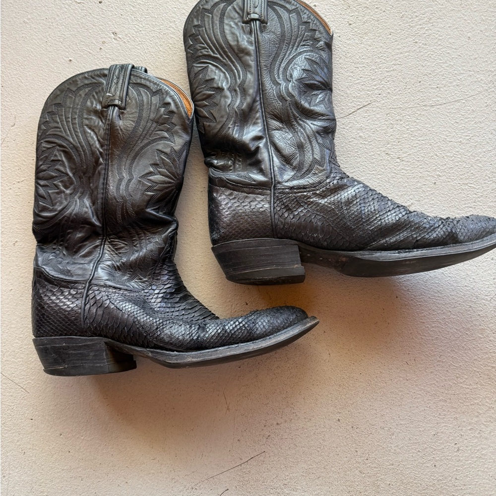 Black Western Cowboy Boots